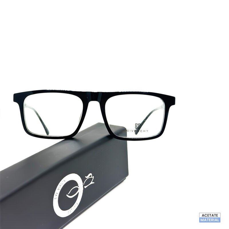 Premium Acetate Flat-Top Square