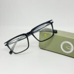 Premium Acetate Defined Square Eyeglasses