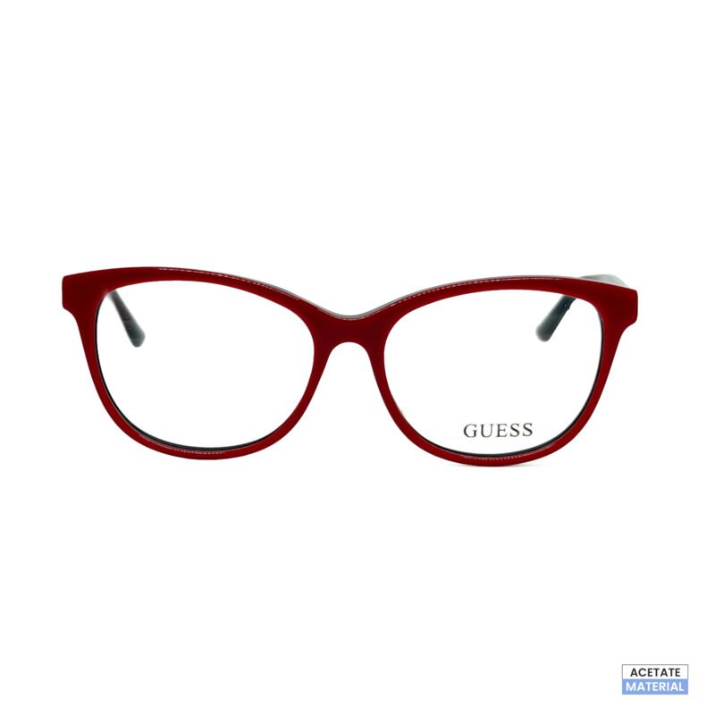 Bold Contrast Cat-Eye Eyeglasses