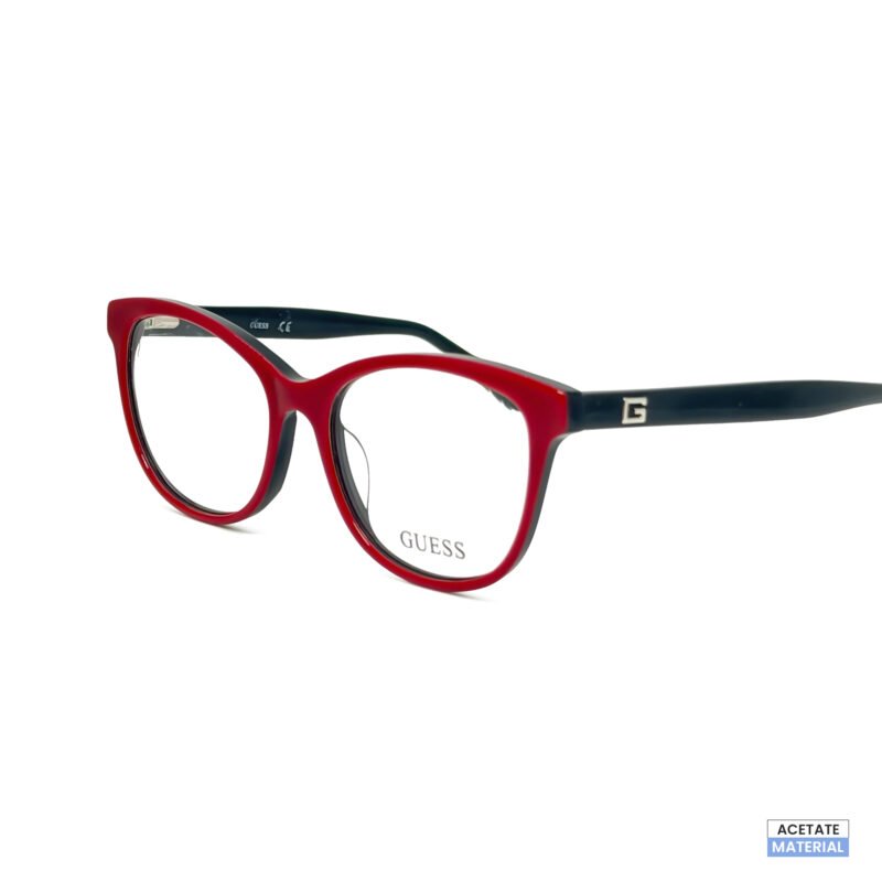 Bold Contrast Cat-Eye Eyeglasses