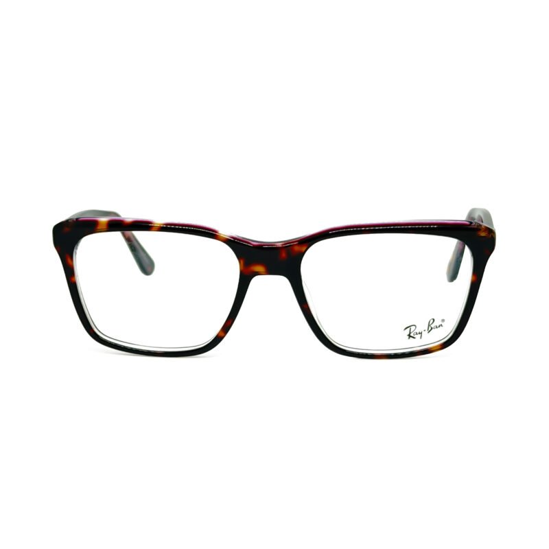 Classic Two-Tone Square Eyeglasses