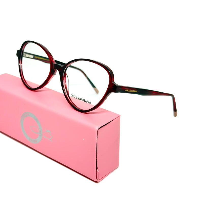 Elegant Rounded Cherry Eyeglasses