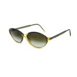Christian Dior 2940 50C, Vintage 80s Honey Amber & Brown Iconic Cat Eye Oval Sunglasses Women, NOS