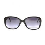 Christian Dior 2415 10, Vintage 80s Gloss Black Iconic Oversized Butterfly Sunglasses Women, NOS
