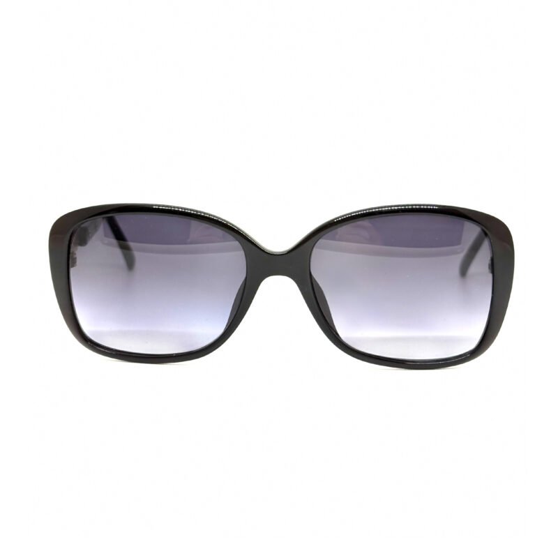Christian Dior 2415 10, Vintage 80s Gloss Black Iconic Oversized Butterfly Sunglasses Women, NOS